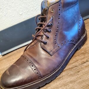 Florsheim Men's Fenway Cap Toe Boot Size 10.5